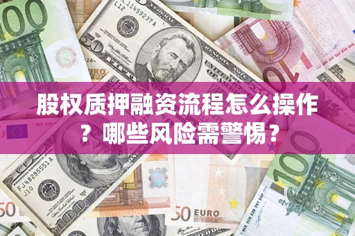 济南股权质押融资流程怎么操作？哪些风险需警惕？