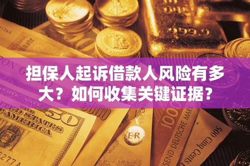 济南担保人起诉借款人风险有多大？如何收集关键证据？