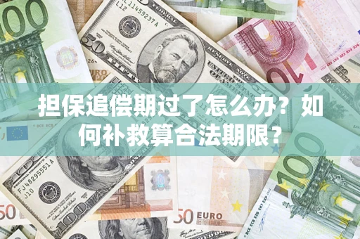 济南担保追偿期过了怎么办？如何补救算合法期限？