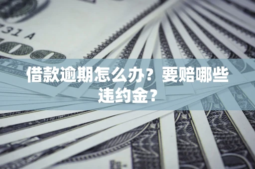 济南借款逾期怎么办？要赔哪些违约金？