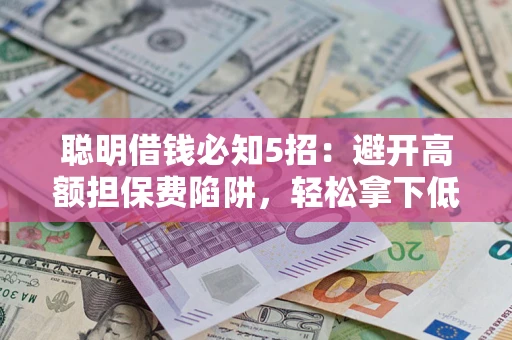 济南聪明借钱必知5招：避开高额担保费陷阱，轻松拿下低息贷款