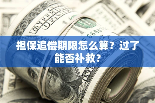 济南担保追偿期限怎么算？过了能否补救？